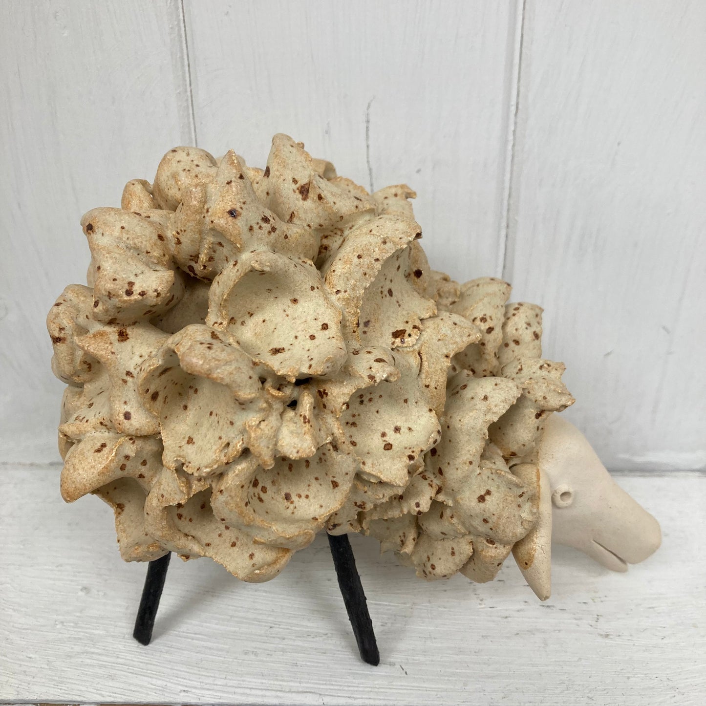 Terracotta Sheep with a fluffy coat