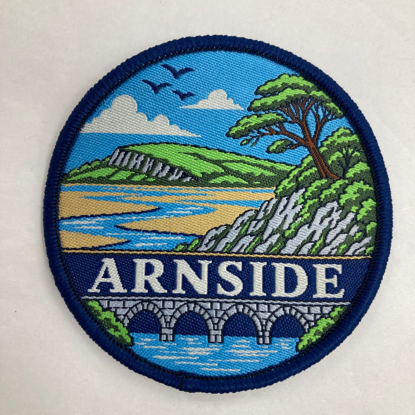 Arnside Village Cloth Badge