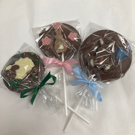 Handmade Easter Round Lollies