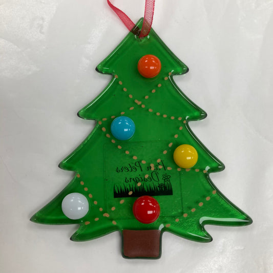 Décorations d'arbre Gonk (blanc/or)