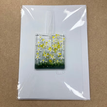 Load image into Gallery viewer, Pam Peters: Fused Glass Hanging Token Cards
