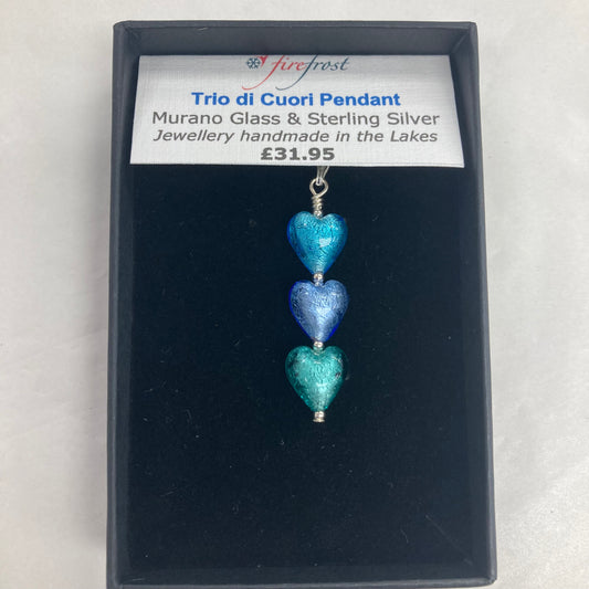 Trio di Cuori Pendant