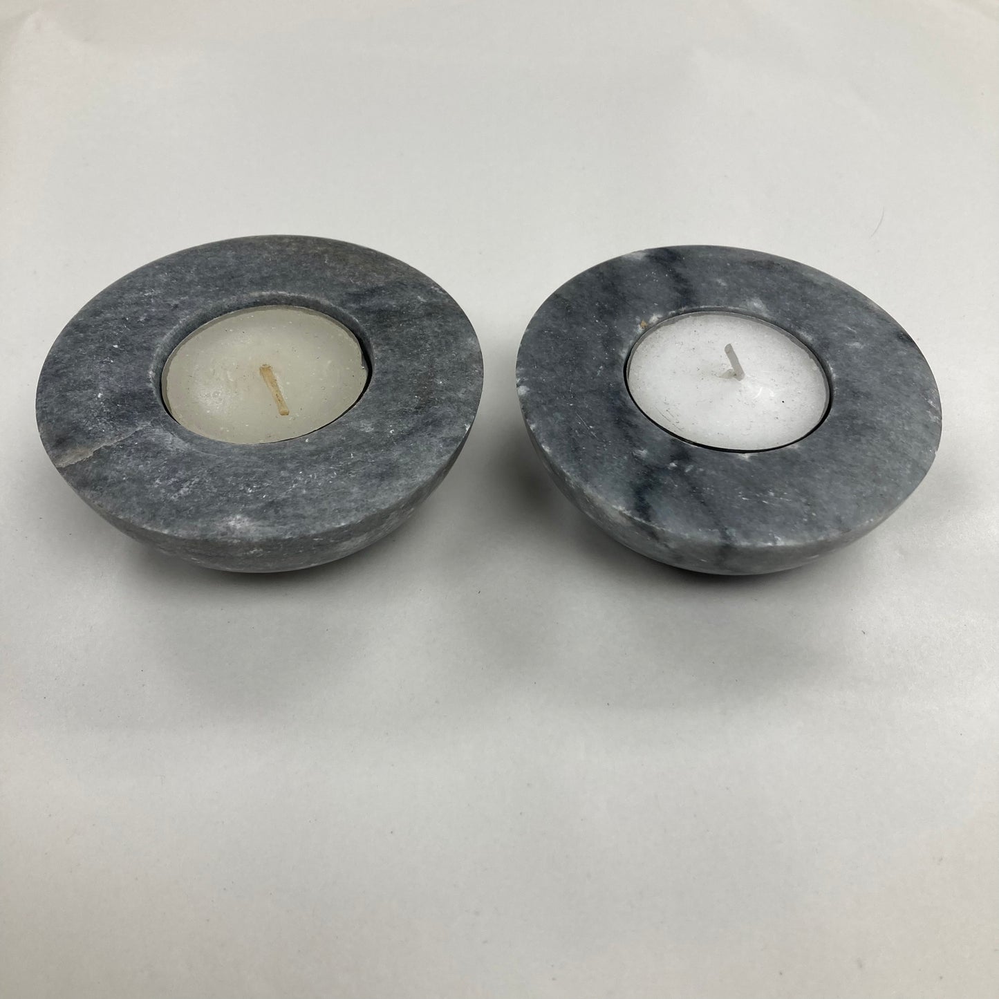 Marmeren theelichtje