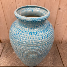 Cargar imagen en el visor de la galería, Decorative Blue Urn
