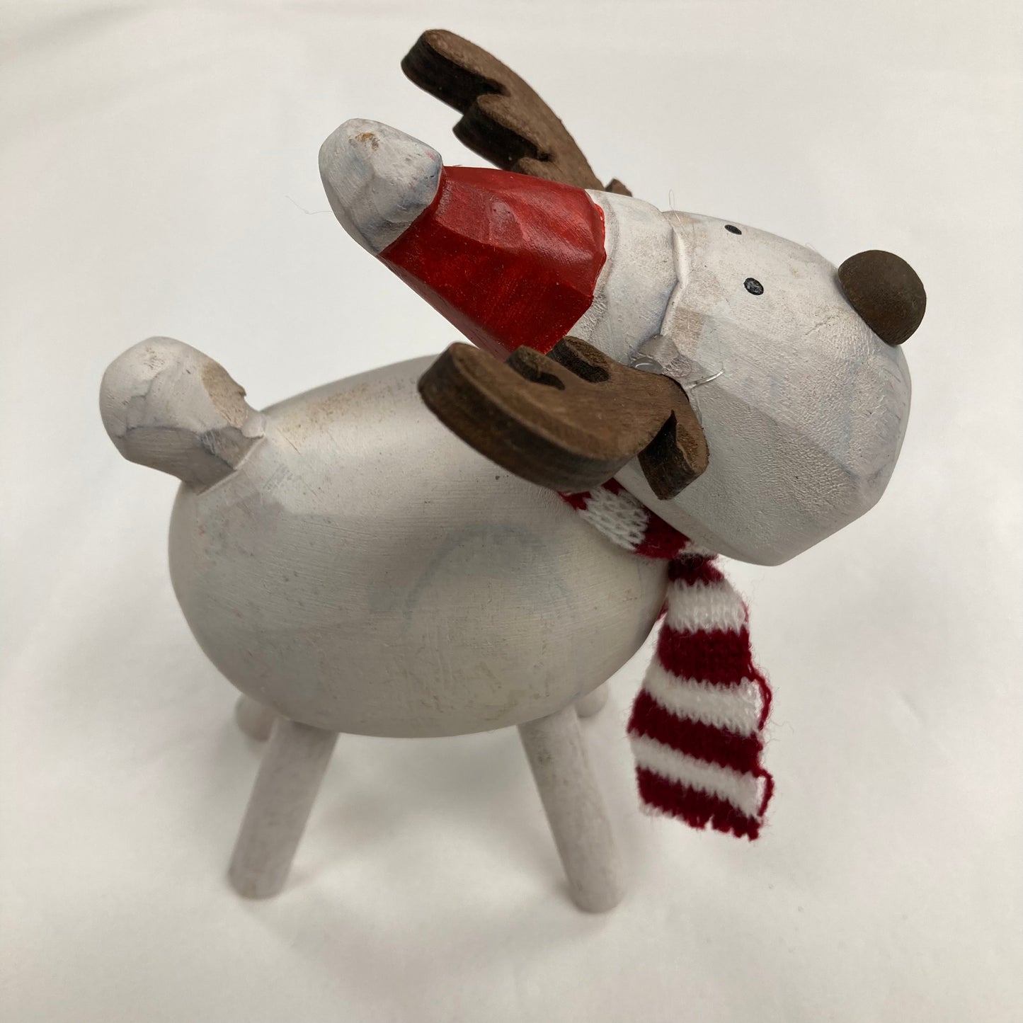 White Standing Reindeer