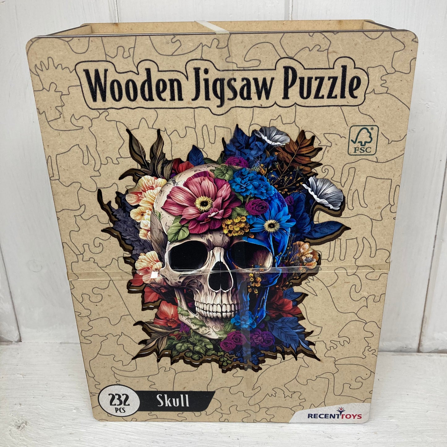 Skull Wooden Jigsaw Puzzle