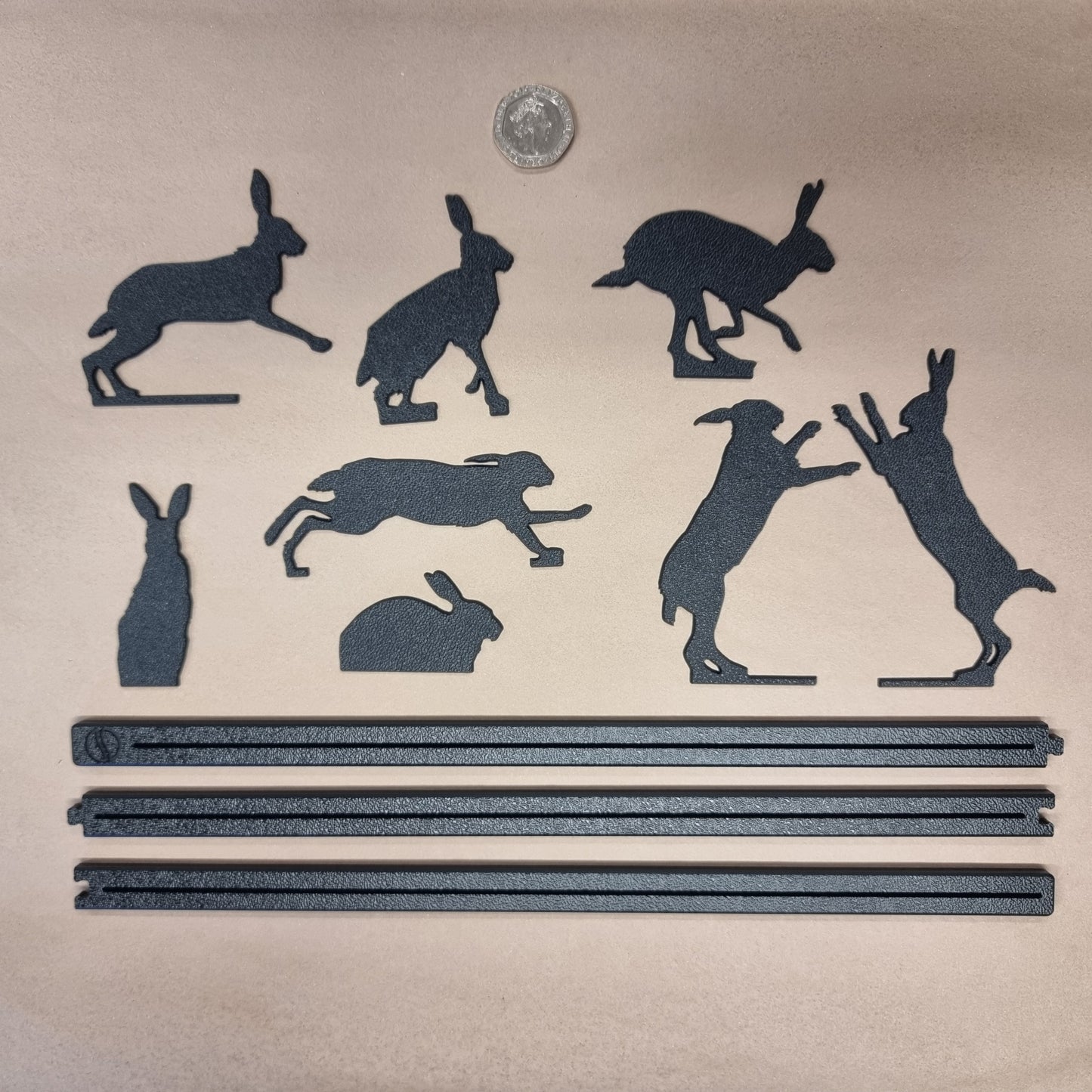 Hare Set Shadowshapes Topper