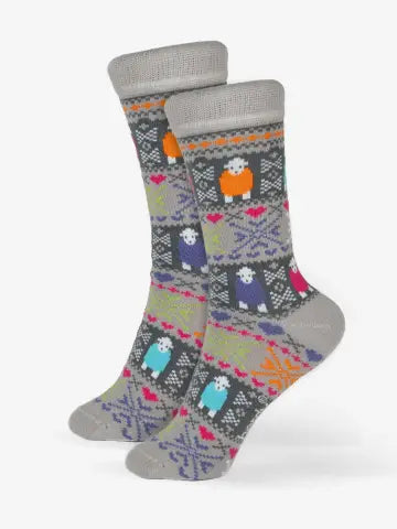 Herdy Fair Isle Socks