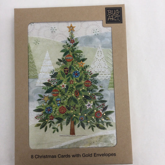 Kerst Kitty Doos met kerstkaarten