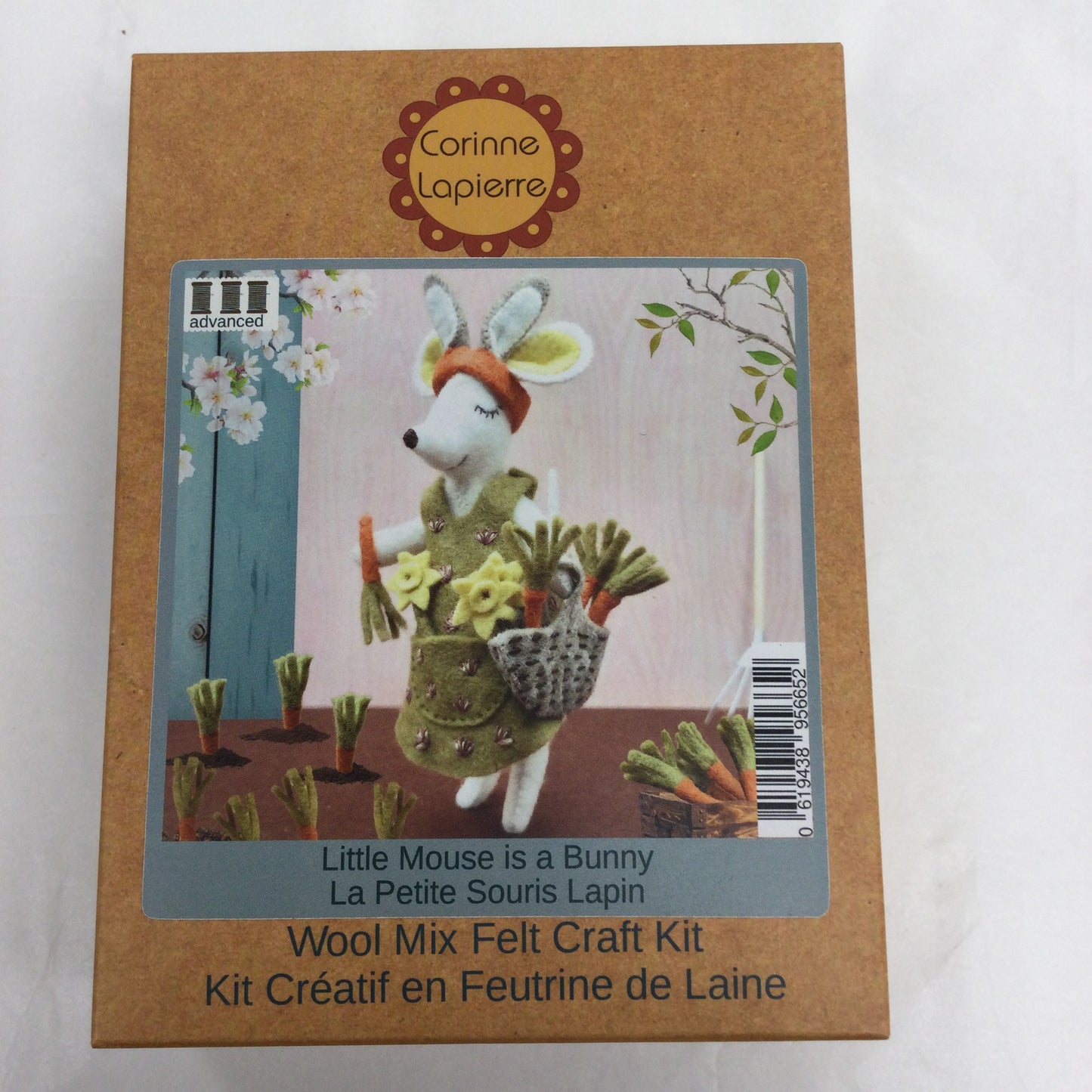 Little Mouse Is A Bunny - Embroidery Kit