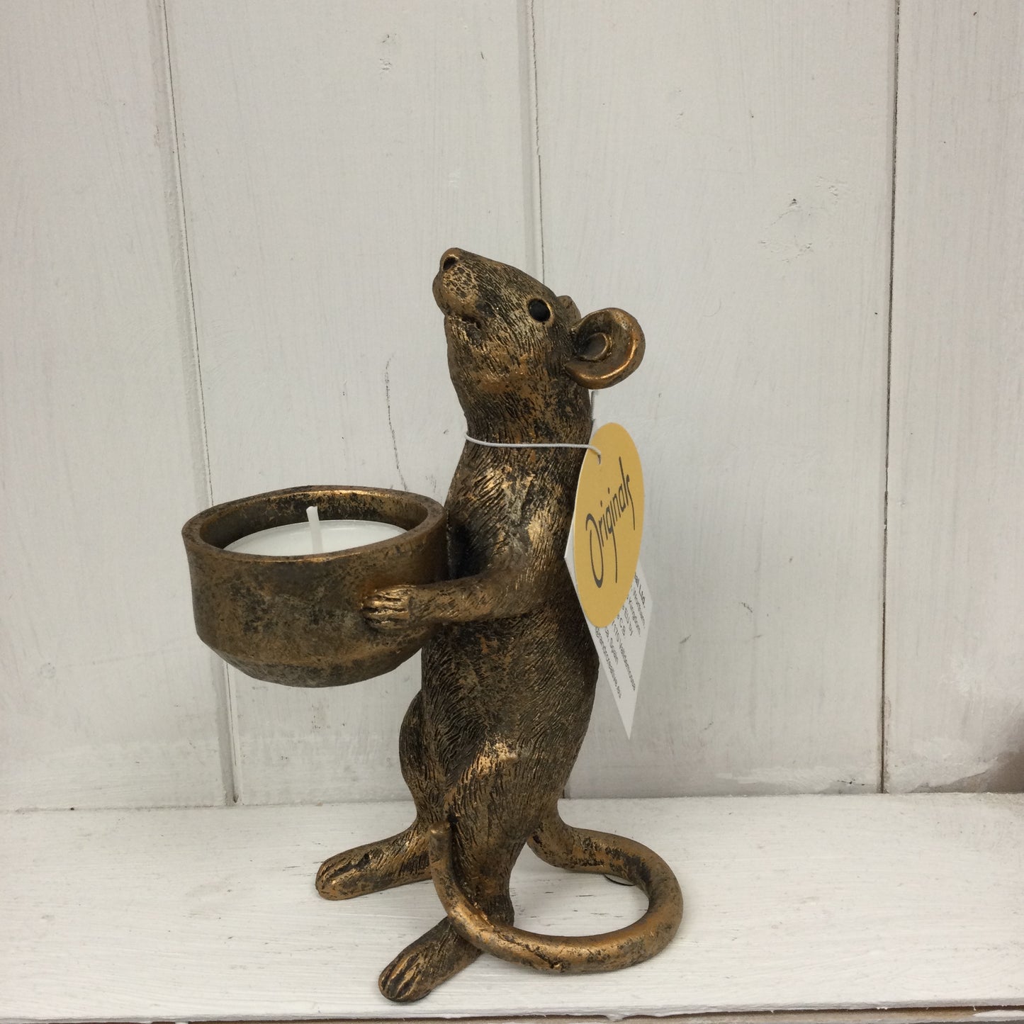 Mouse Tealight Candle Holder