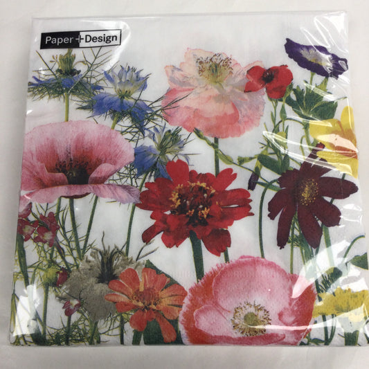 Wildflower Garden Napkins 33cm