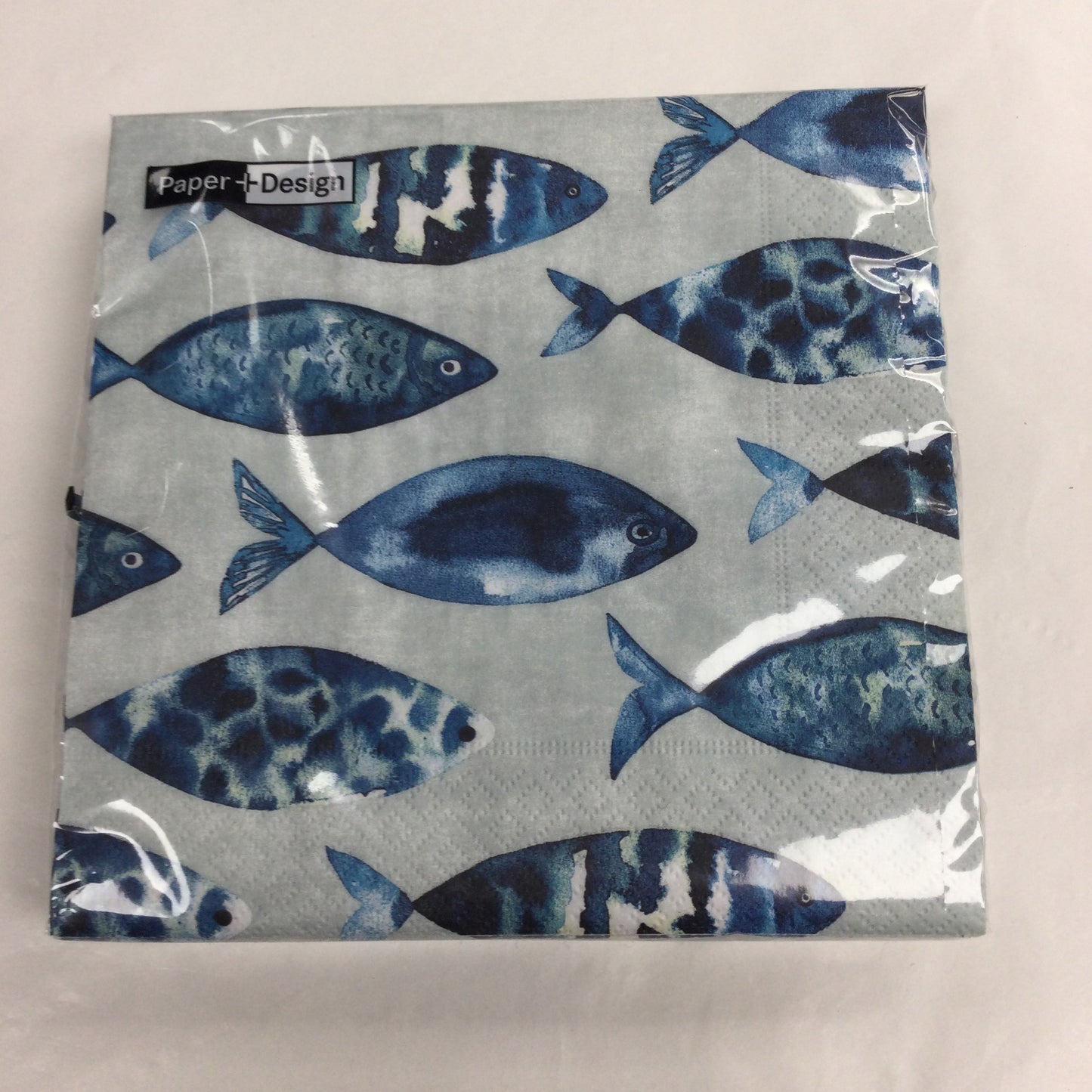 High Tide Fish Napkins 33cm