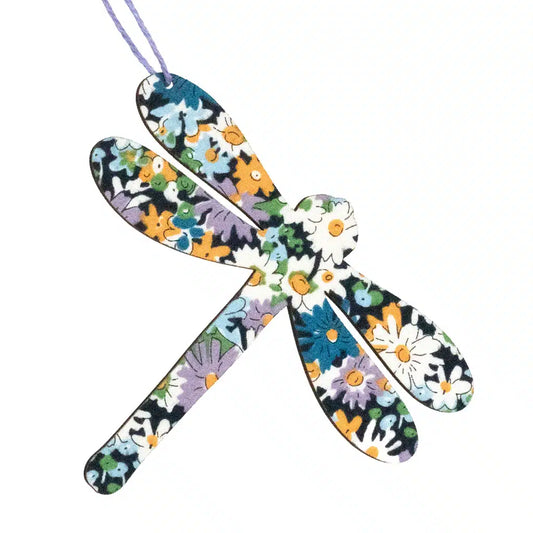 Dragonfly Hanging Decoration in Liberty