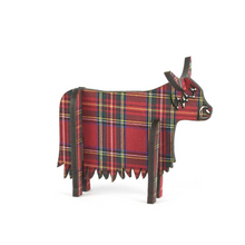 Cargar imagen en el visor de la galería, Standing, Wooden 3D Highland Cow
