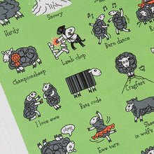 Load image into Gallery viewer, Herdwicks of The Lake District Teatowel
