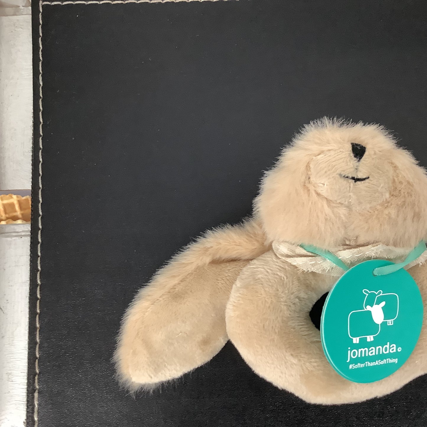 Brown Bunny Plush Rattle