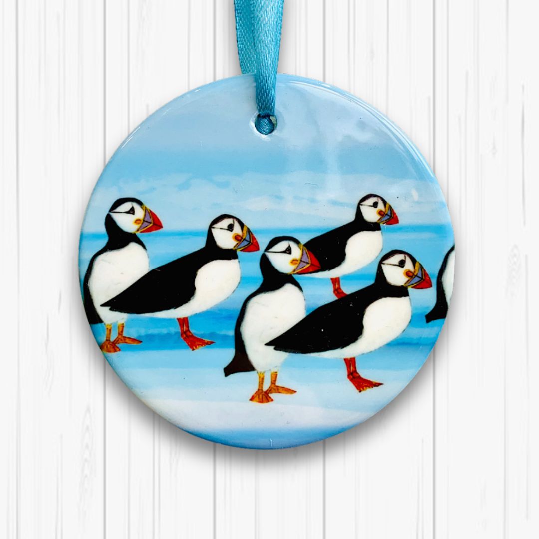 Puffin Ceramic Hanging