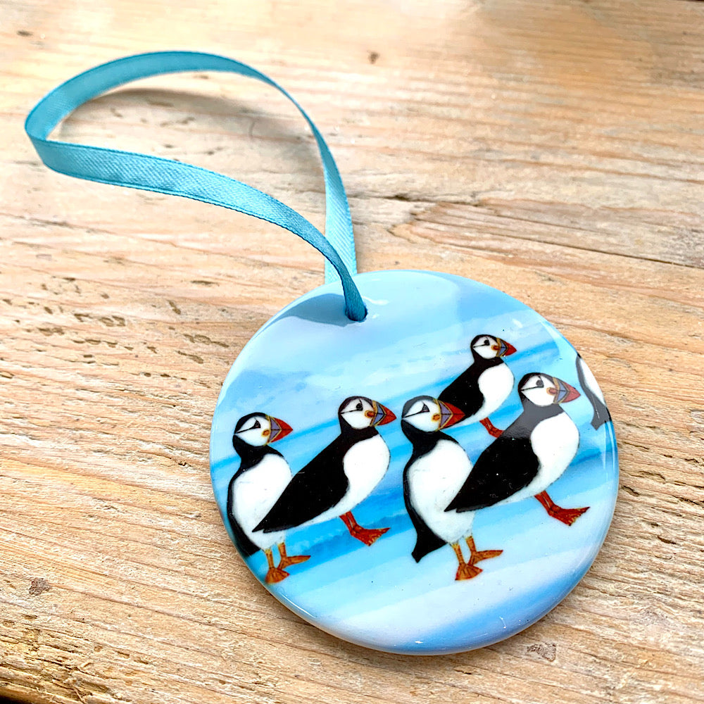 Puffin Ceramic Hanging