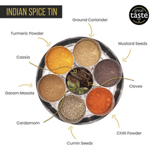 Load image into Gallery viewer, Spice Kitchen - Indian Spice Tin

