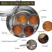 Cargar imagen en el visor de la galería, Spice Kitchen - Middle Eastern and African Spices Tin

