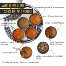 Load image into Gallery viewer, Spice Kitchen - World Spice Tin
