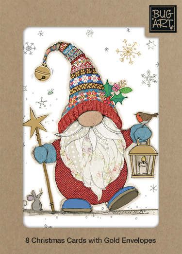 Boîte de cartes de Noël Christmas Kitty