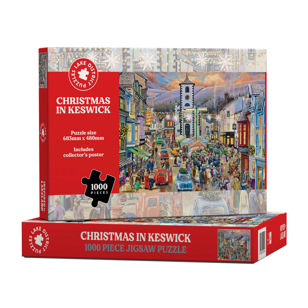 Legpuzzel: Kerstmis in Keswick (1000 stukjes)