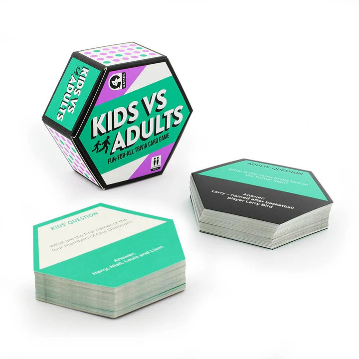 Heagon Card Games - Kids v Adults