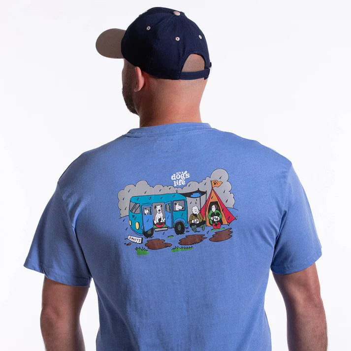 It's a Dogs Life T-shirt (Campervan & Camping)