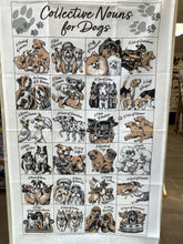 Afbeelding in Gallery-weergave laden, Verzamelwoorden voor honden Theedoek
