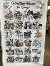 Afbeelding in Gallery-weergave laden, Verzamelwoorden voor honden Theedoek
