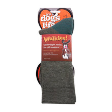 Load image into Gallery viewer, Merino Wool Socks: It&#39;s a dogs life

