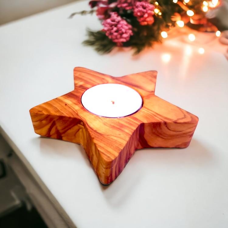 Star Shaped Candle Holder