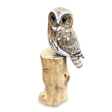 Wooden Carved Owl