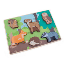 Charger l&#39;image dans la galerie, Woodland Chunky Puzzle
