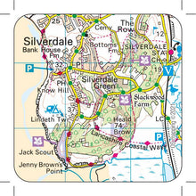Afbeelding in Gallery-weergave laden, Arnside &amp; Silverdale Map Fridge Magnets - The Coast Office
