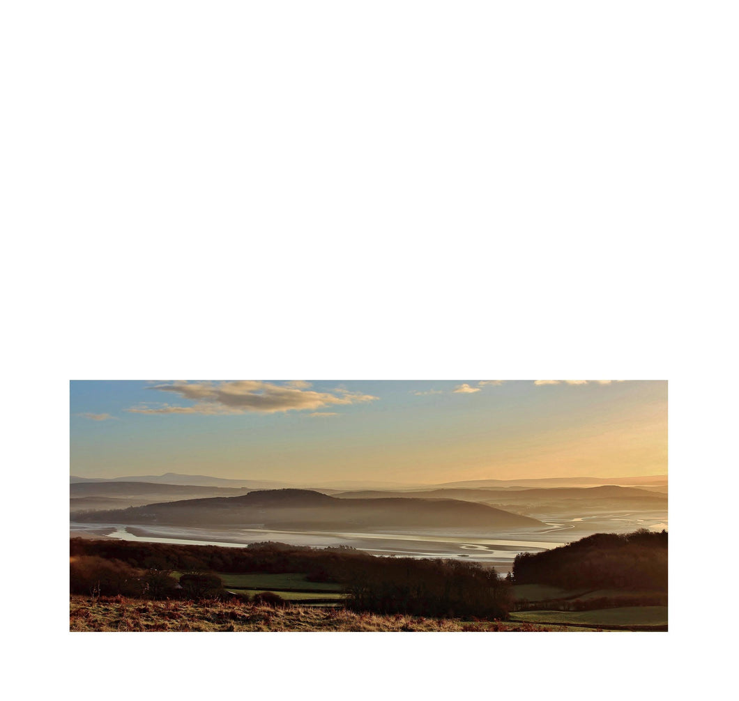Arnside Knott from Hampsfell, Grange-over-Sands – Morning Light - Andy Mortimer Photograpic Card - The Coast Office