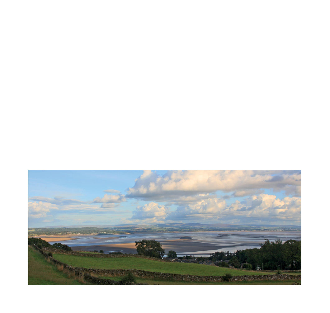 Morecambe Bay from Grange Over Sands - Andy Mortimer Photograpic Card - The Coast Office
