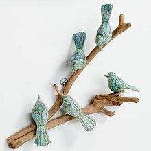 Afbeelding in Gallery-weergave laden, Wooden Bird Hanging - The Coast Office

