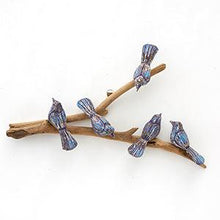 Afbeelding in Gallery-weergave laden, Wooden Bird Hanging - The Coast Office
