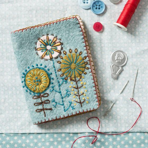 Felt Embroidery Kit by Corinne Lapierre: Needle Case - The Coast Office