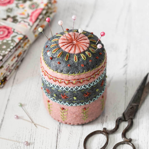 Felt Embroidery Kit by Corinne Lapierre: Pin Cushion - The Coast Office