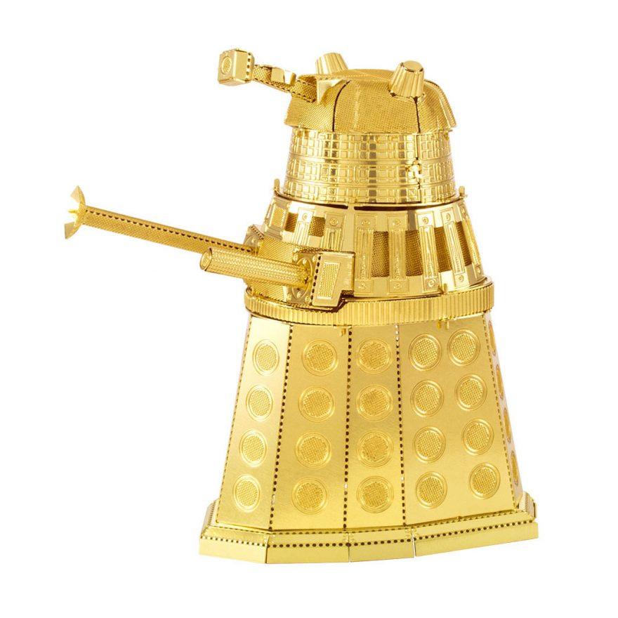 Dr Who 3D Metal Earth Model Kit: Gold Dalek - The Coast Office