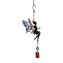 Cargar imagen en el visor de la galería, Lilac Hanging Fairy Bell Chime - The Coast Office
