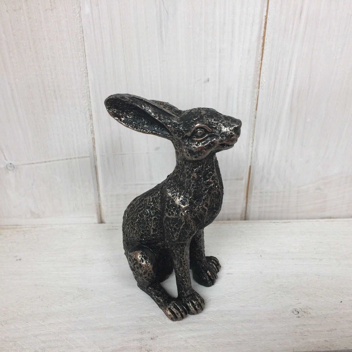 Bronze Coloured Alert Hare - The Coast Office