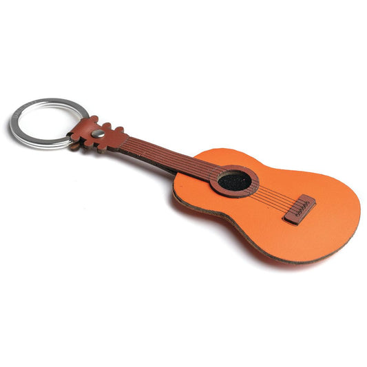 Leather Guitar Keyrings - The Coast Office