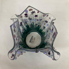 Afbeelding in Gallery-weergave laden, Violet Fused Glass Tea light Vases by Pam Peters - The Coast Office
