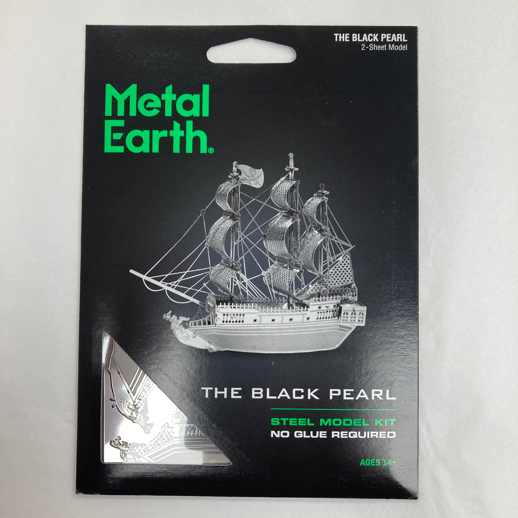 3D Metal Earth Model Kit: The Black Pearl - The Coast Office