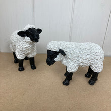 Afbeelding in Gallery-weergave laden, Miniatuur zwart-witte schapen
